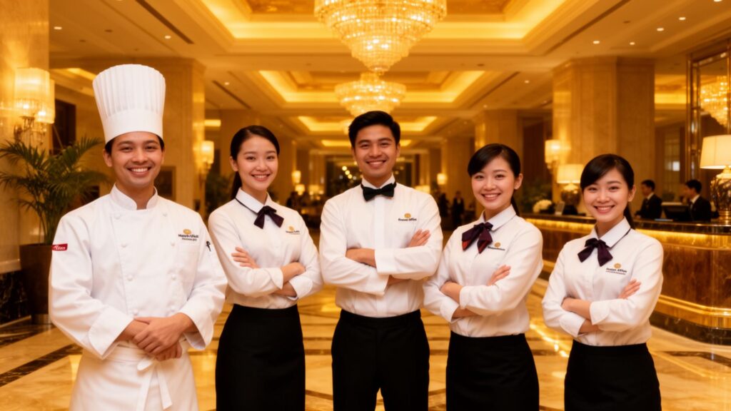 Diploma Hotel Management Course Students Photo